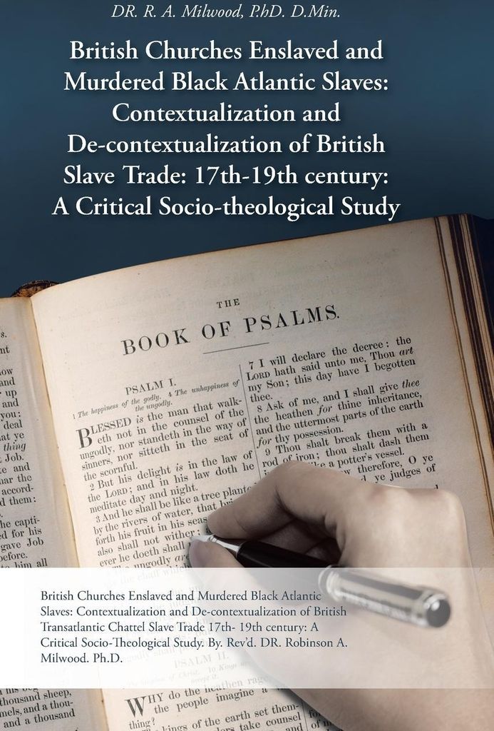 British Churches Enslaved and Murdered Black Atlantic Slaves