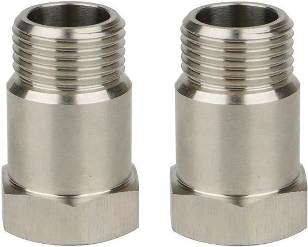 Kit 2 Adaptateurs de Sonde Lambda M18x1,5 de 35mm pour Échappement