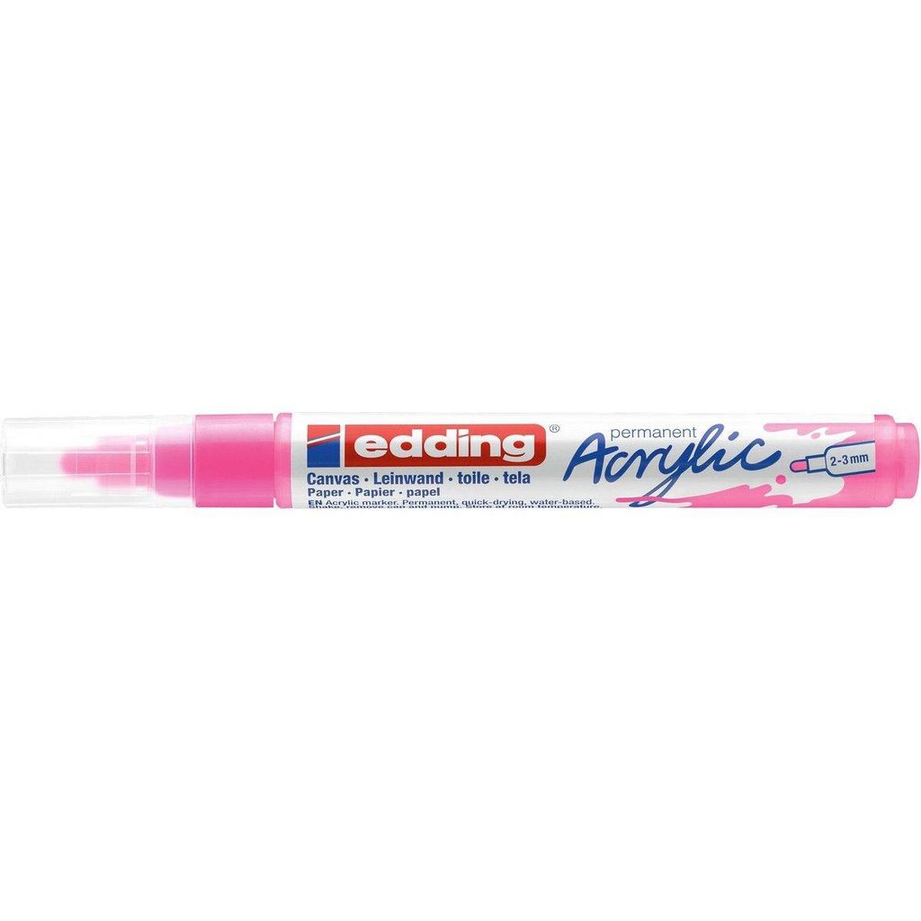EDDING Acrylic Marker 5100 mittel neonpink Immagine del prodotto 