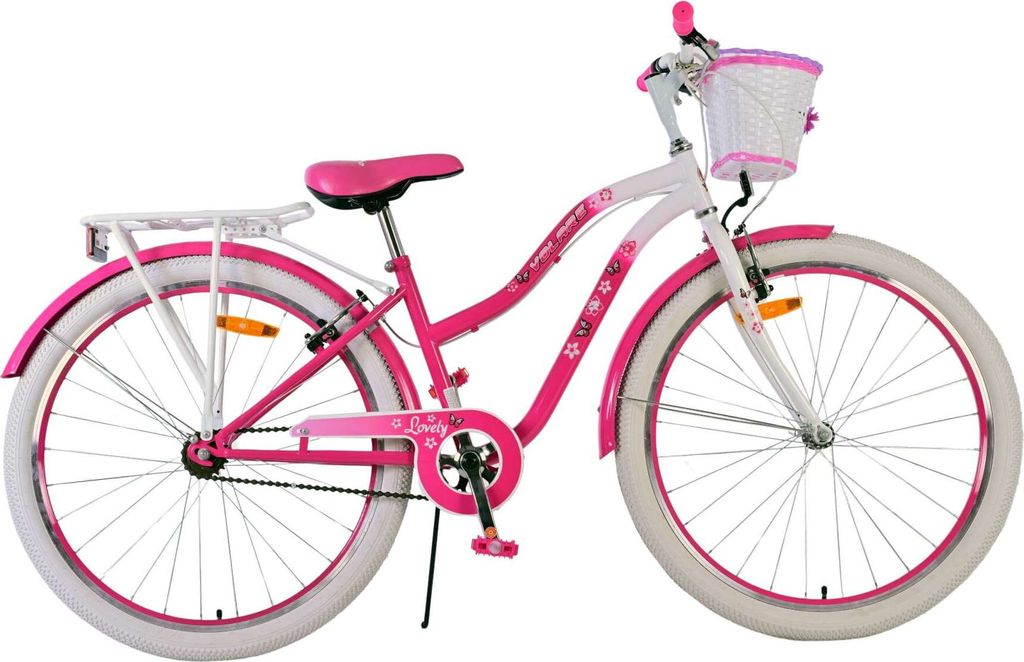 Volare Lovely Kinderfahrrad - Mädchen - 26 Zoll - Rosa - Produktbild 