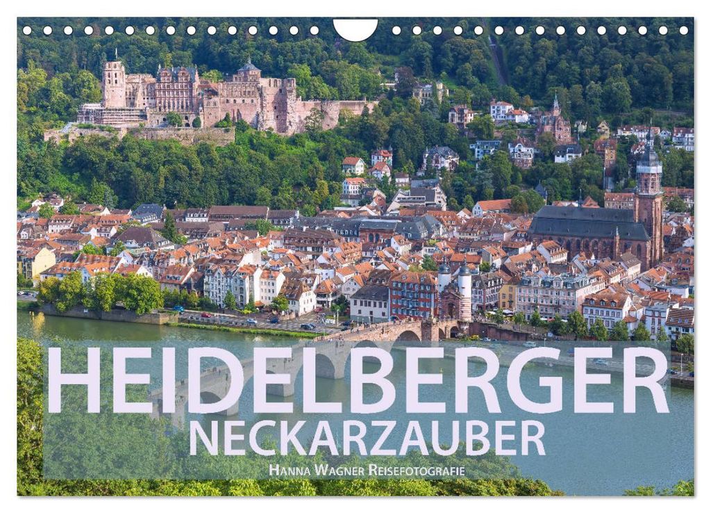 Heidelberger Neckarzauber (Wandkalender 2027 DIN A4 quer), Produktbild 