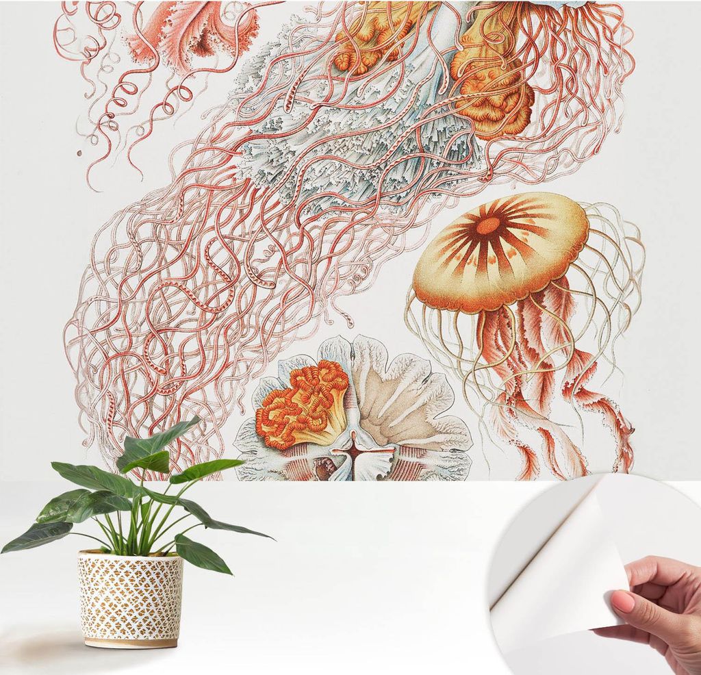 Fototapete selbstklebend - 152x104 cm - Tapete - Wandtapete - Wandbilder - Klebefolie - Dekofolie - Tapete Folie - Wand - Dekoration - Wohnzimmer -...