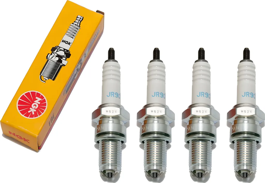 Bougie d'allumage NGK JR9C 6193 antiparasitée pour moteur haute performance