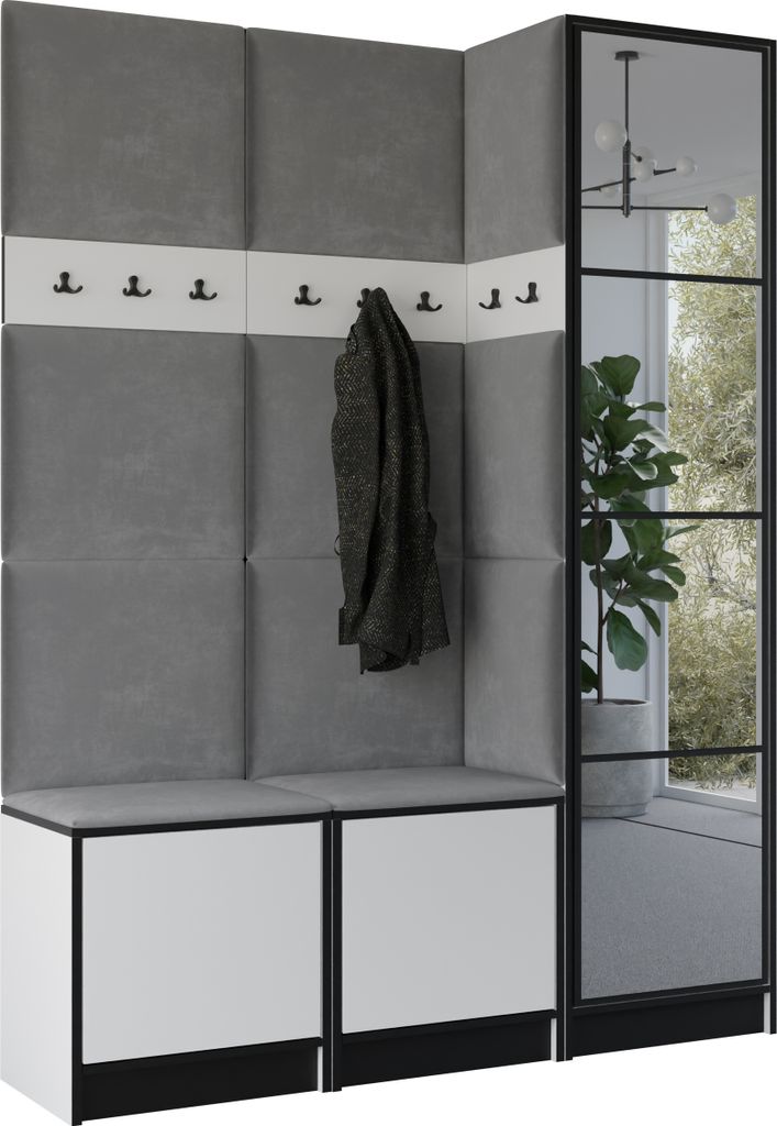 KIER FURNITURE Kleiderschrank EDEN, Schlafzimmer Schrank, Produktbild 
