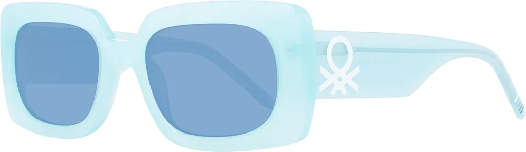 Lunettes de soleil Benetton BE5065 avec monture turquoise laqué 52mm