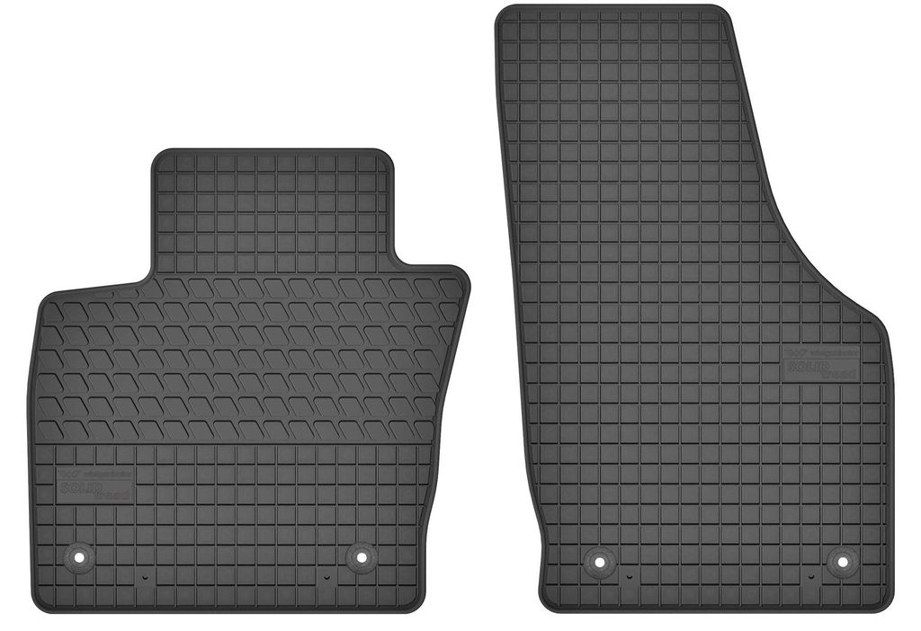 Gummi-Fußmatten vorne für Audi Q3 ab 2011 (SUV/Coupé) – Produktbild 