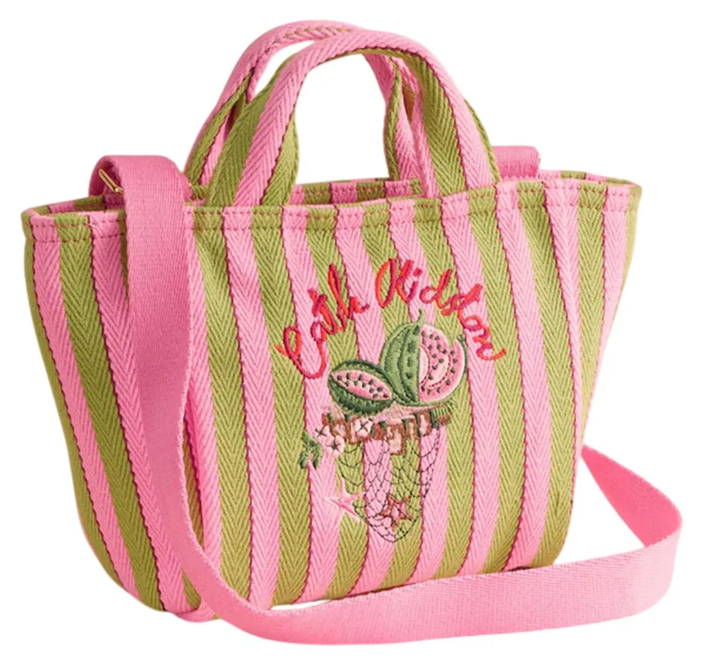 Sac fourre-tout coloré grand volume en toile souple et robuste