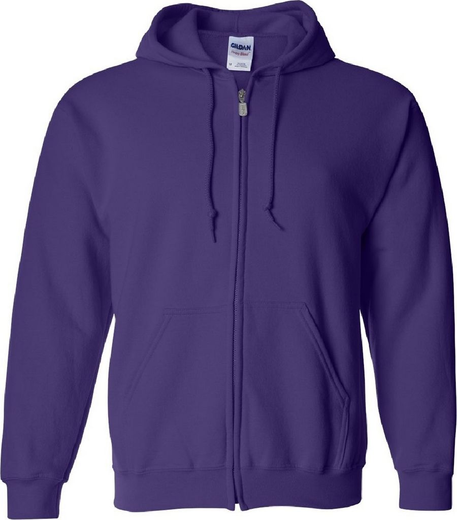 Gildan Heavy Blend Kapuzenjacke BC471 (S) (Lila)