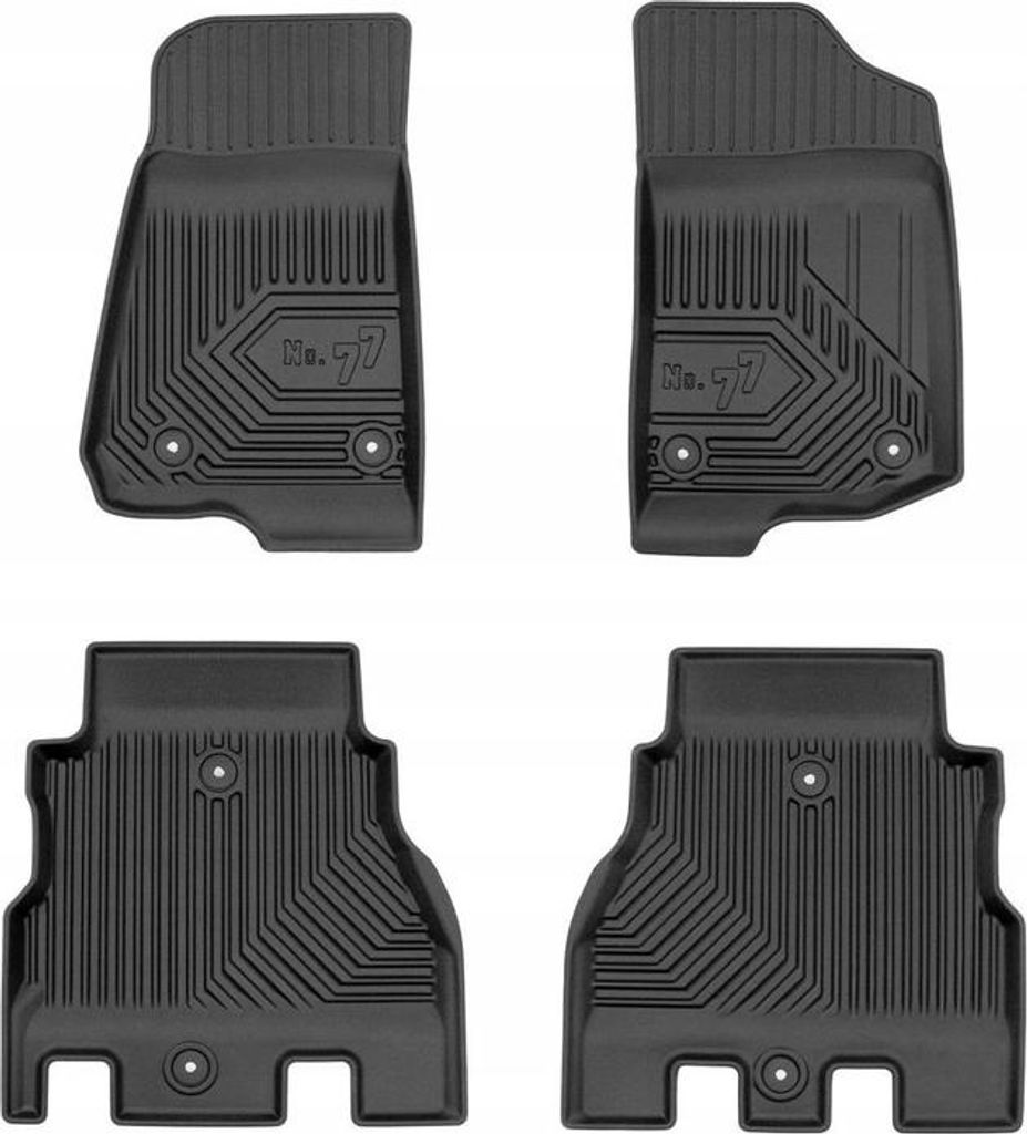 Jeep Wrangler Jl 2017- Gummimatten-Tabletts 77