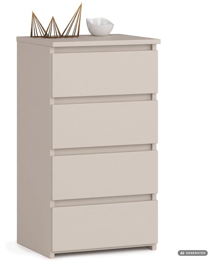 Com? CL4 Cashmere 40 cm 4 cassetti 40x35x74 cm Immagine del prodotto 