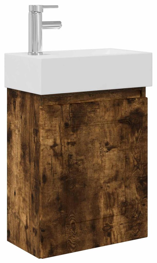 Badezimmer Waschtischunterschrank mit Wasserhahn