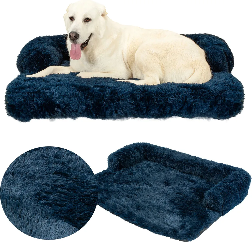 Panier Déhoussable pour Grand Chien XL Puppyjoy PJ-023 - Confort Bleu