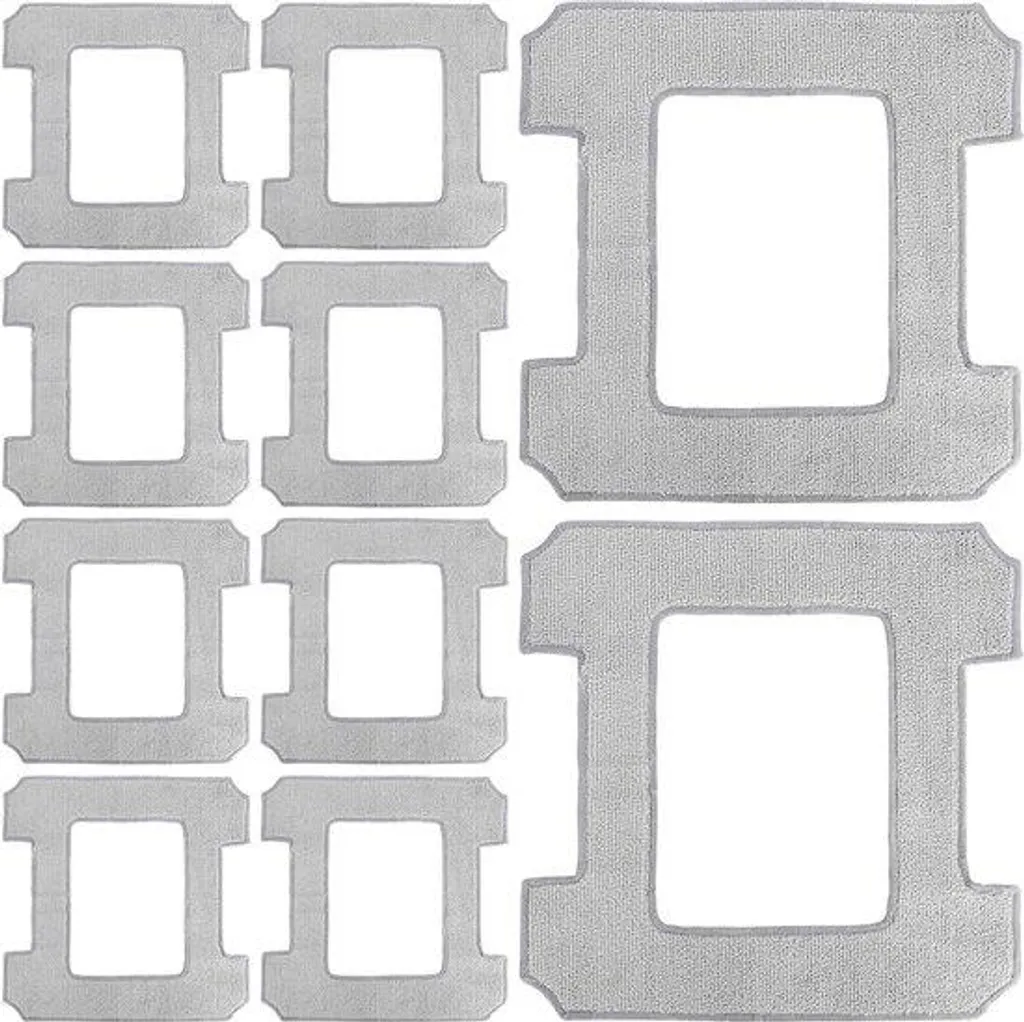 Chiffons lavables haute efficacité pour Ecovacs Winbot W2 et W1 Pro