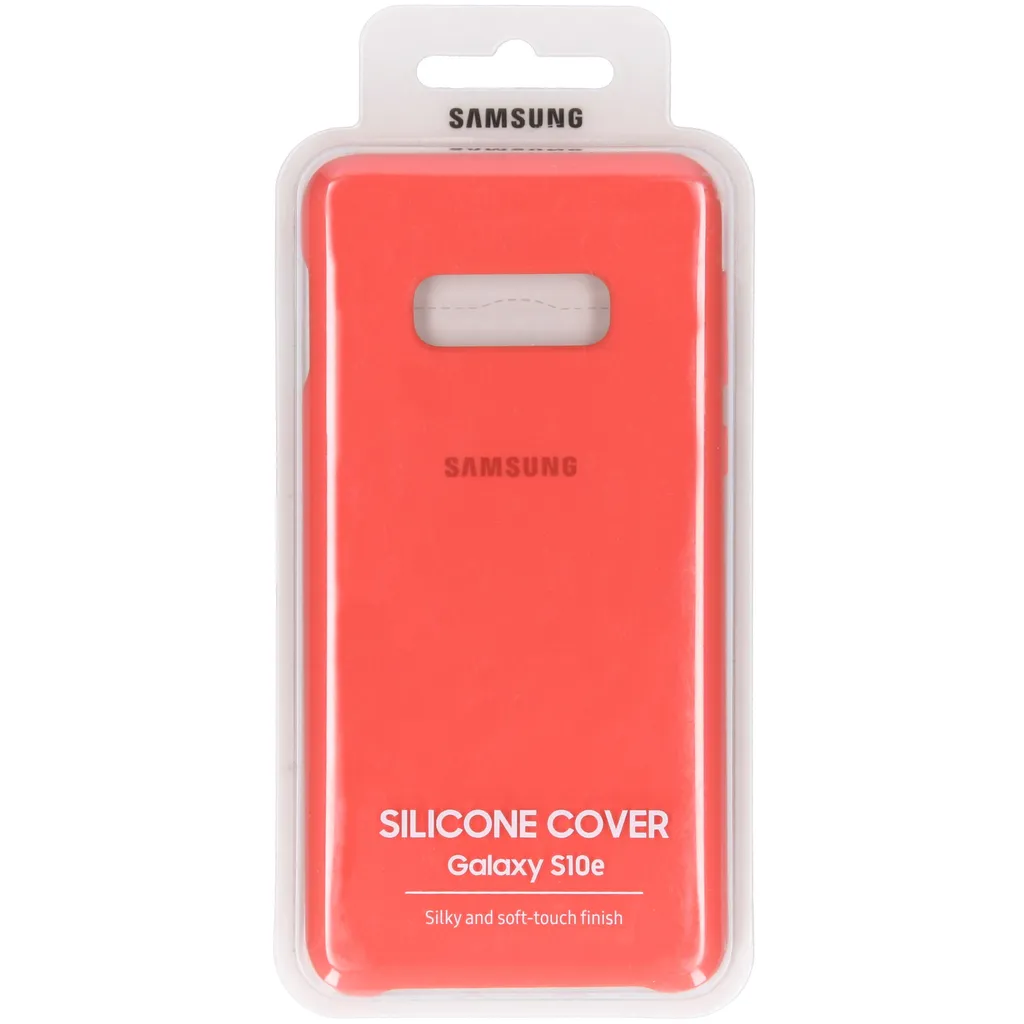 Protection Samsung S10e Rose Silicone EF-PG970 pour Usage Quotidien - 5