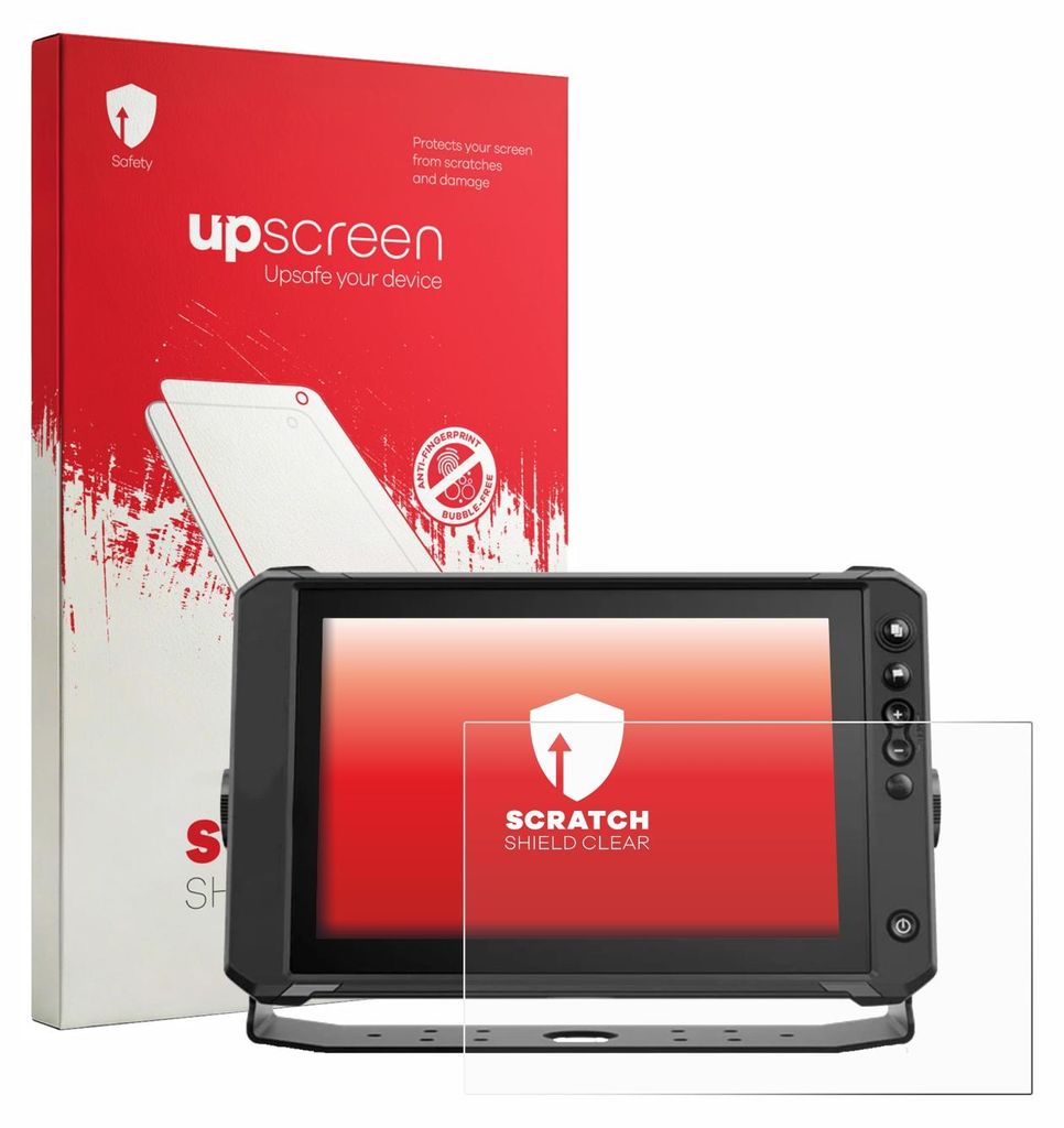 upscreen Schutzfolie für Lowrance Elite FS 12 Displayschutz Displayschutzfolie Folie Klar Transparent