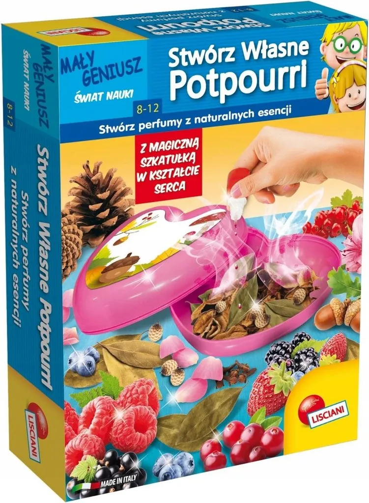 Pot-Pourri Petit Génie Lisciani 54848 : Coffret DIY de Création Maison