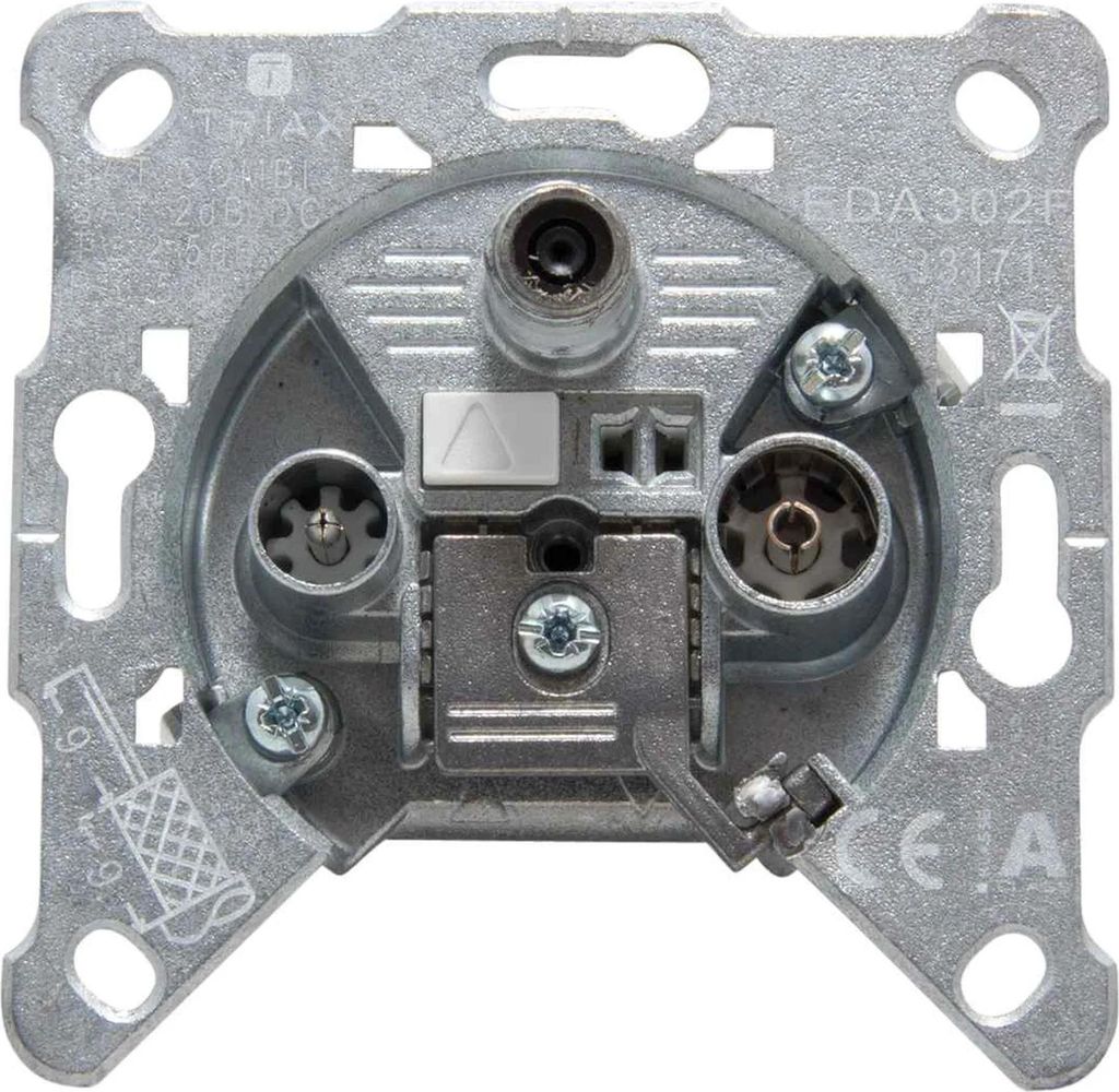 TRIAX Presa tripla singola/di derivazione, 5-2400 MHz, Immagine del prodotto 