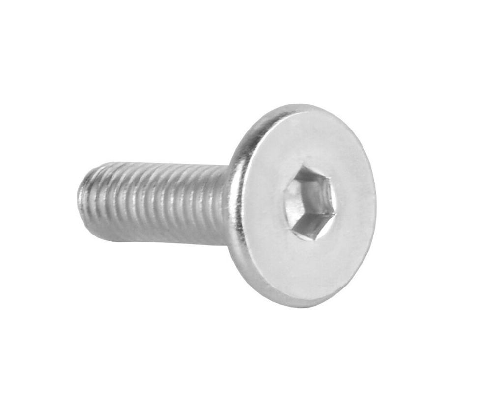 Flachkopfschrauben M6 Möbelschrauben Möbelverbinder 20mm Produktbild 3