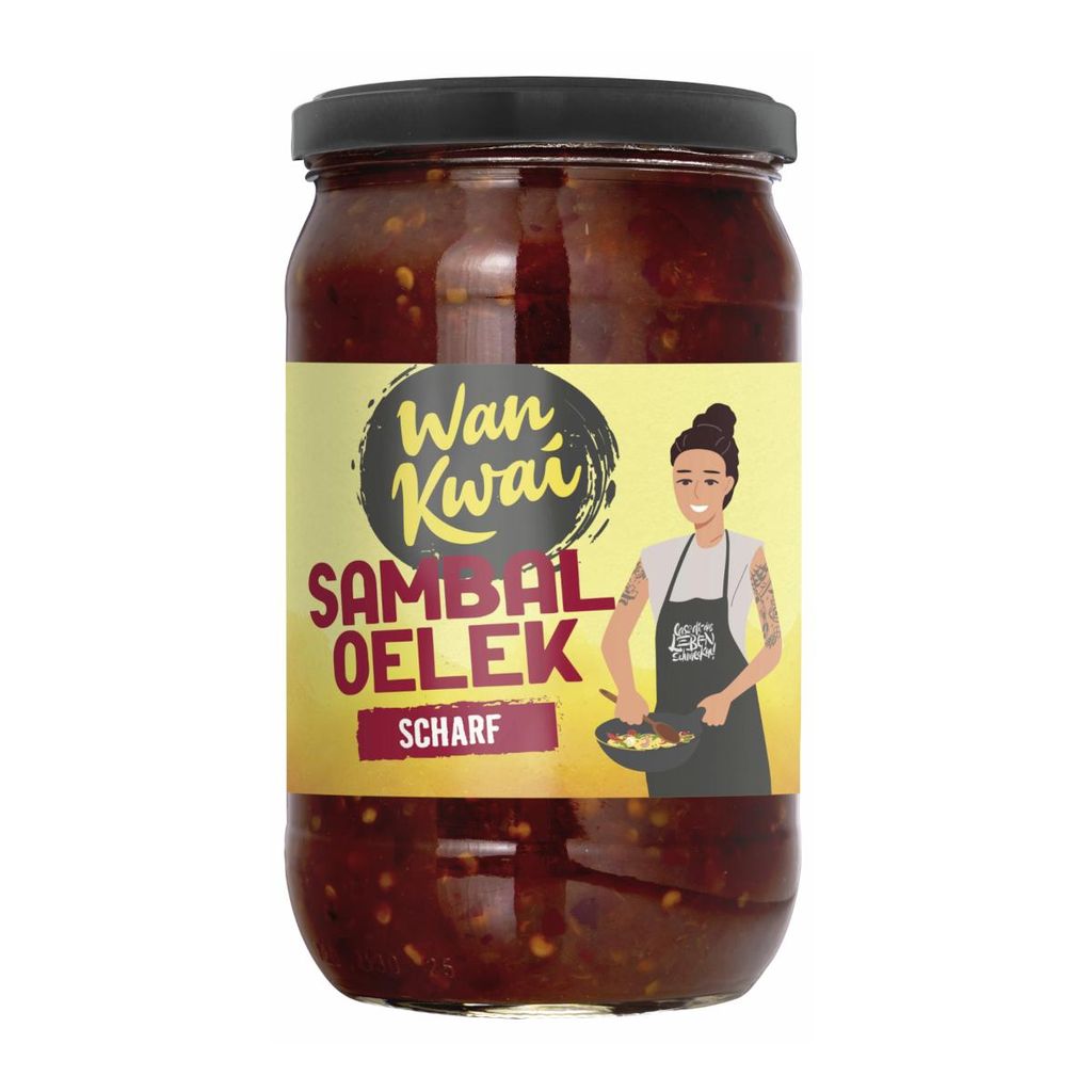 Salsa di condimento Wan Kwai Sambal Oelek per marinare i Immagine del prodotto 