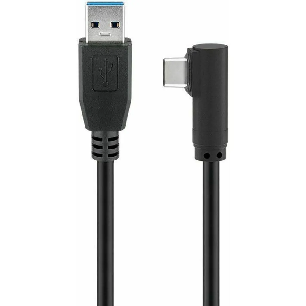 Cavo USB-C 3m Goobay 66504 Angolato 90° Nero | Resistente e Professionale - 6