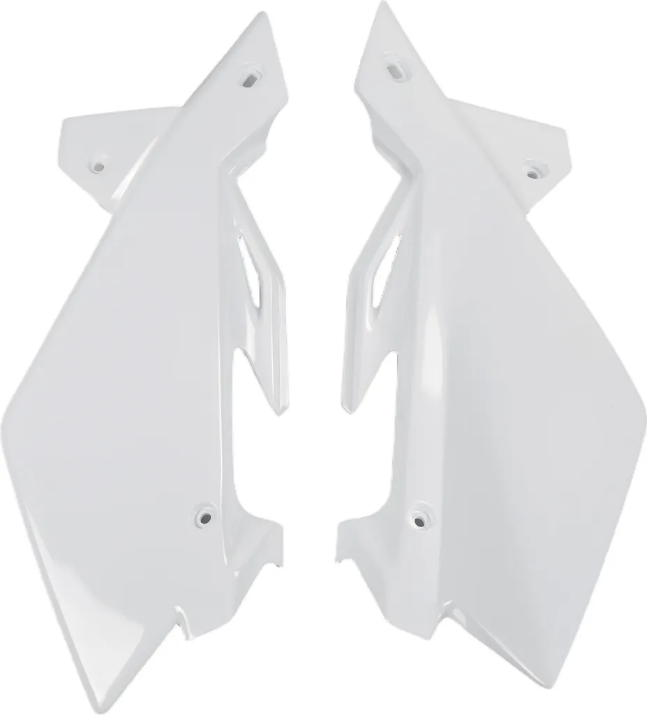 Kit plastiques latéraux Husqvarna CR WR 125-310 2005-2013 Blanc Cassé