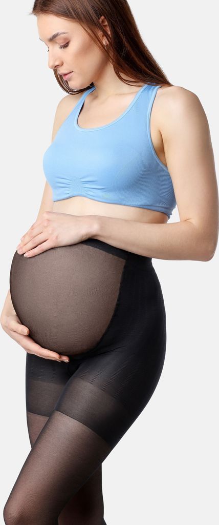 Collant Maternité Be Mammy - 40 DEN - Oeko-Tex - Confort Grossesse - Polyamide-élasthanne