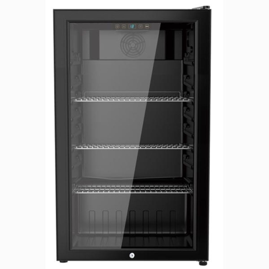 PKM GKS83B Getränkekühlschrank, Glastürkühlschrank, 89 Produktbild 