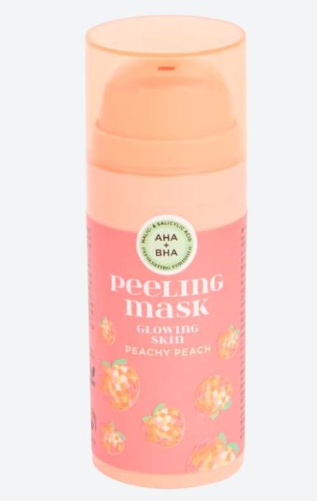 Peeling-Gesichtsmaske mit AHA- und BHA-Säuren – Pfirsich 30 ml