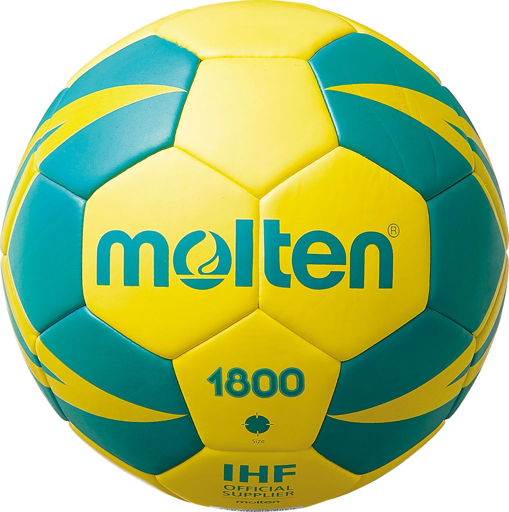 Molten Hx1800 Handball - Gelb / Grün | Größe: 2