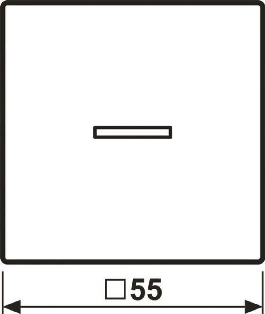 Interrupteur intelligent Jung HOME BTA17101SWM pour maison connectée