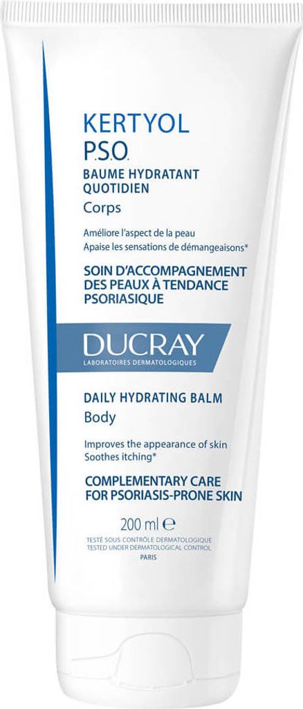 Ducray Kertyol P.S.O Nawilżający balsam do skóry skłonnej do łuszczycy, 200 ml