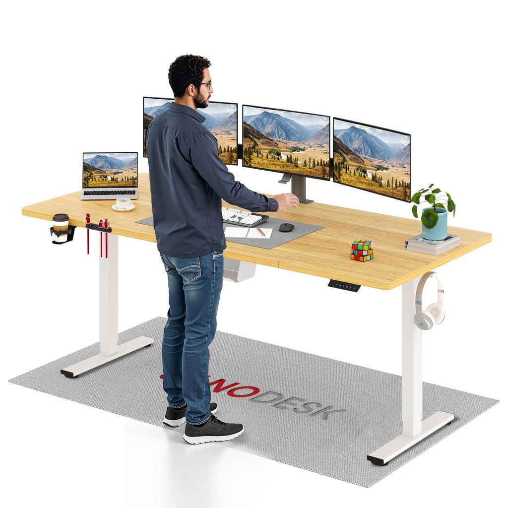 SANODESK QS1 Scrivania regolabile in altezza 200x80 cm Immagine del prodotto 