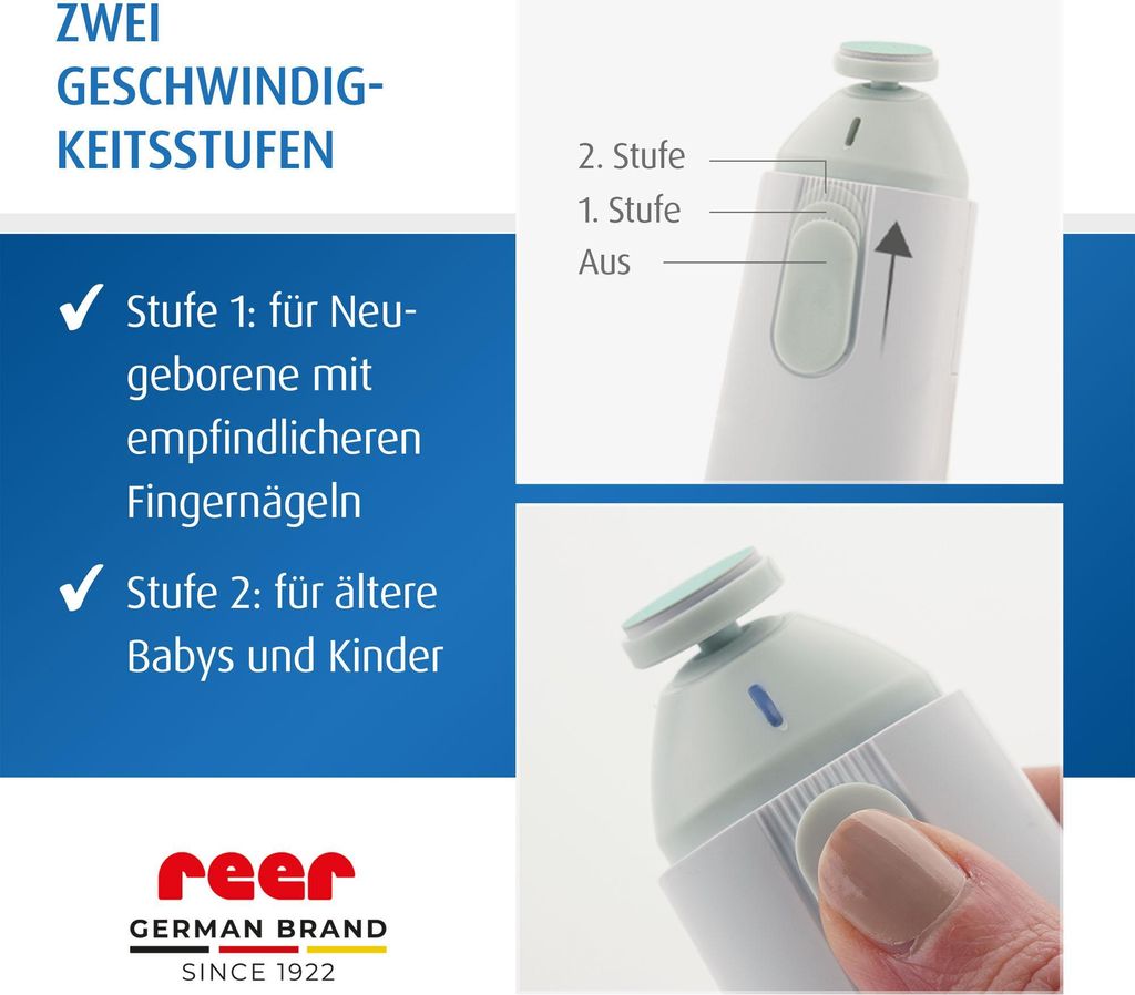 Lima per unghie elettrica BabyCare Immagine del prodotto 
