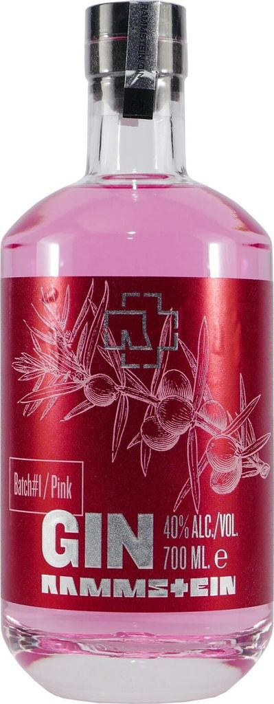 Rammstein Gin PINK Batch# 1 40% Vol. 0,7l Produktbild 
