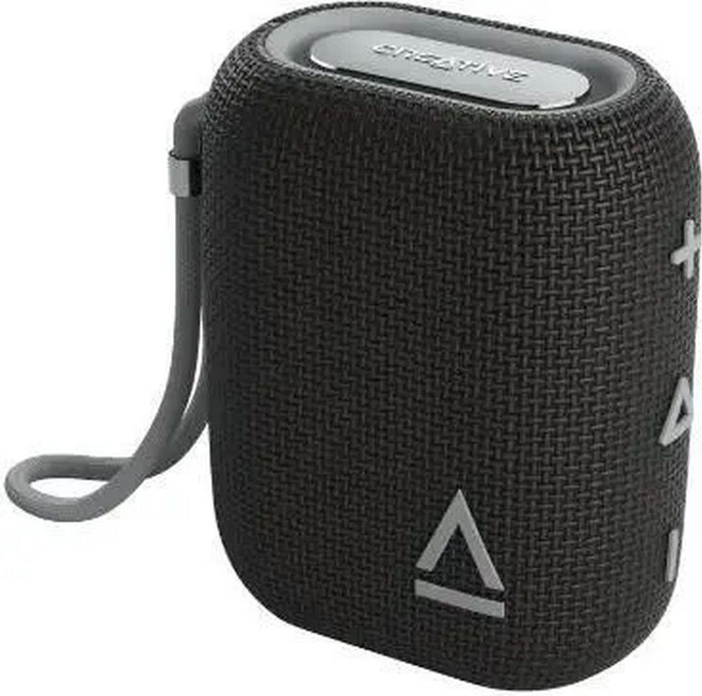 Creative Labs Creative Lautsprecher MuVo Flex wasserfest Bluetooth schw. - Lautsprecher - Wasserdicht/-fest (51MF8475AA