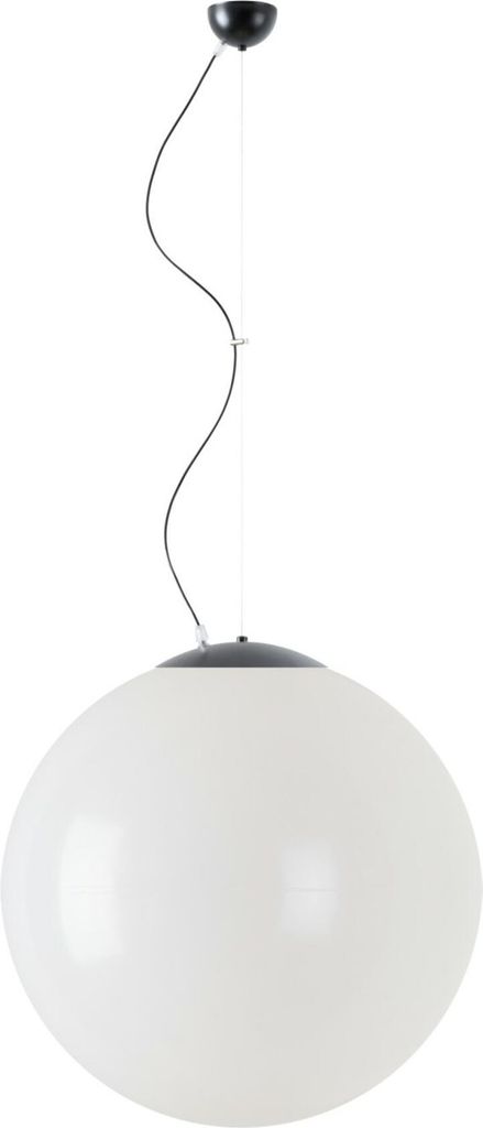 OSMONT ISI52985 ISIS L4 Hängelampe aus Kunststoff, schwarz/weiß, Schutzart IP40, 40 W, E27