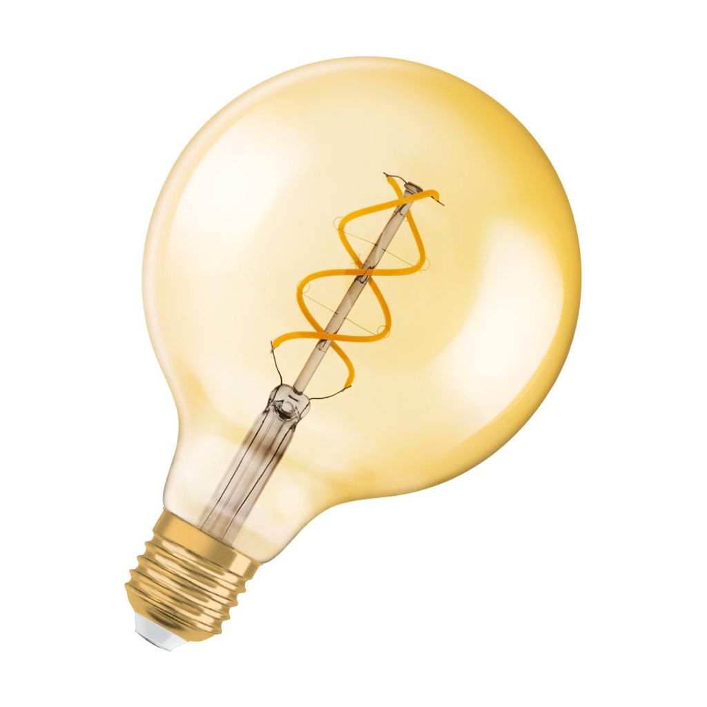 Osram LED Globe E27 4,5W 250lm 2000K gold dimm, 4,5 W, 25 Produktbild 