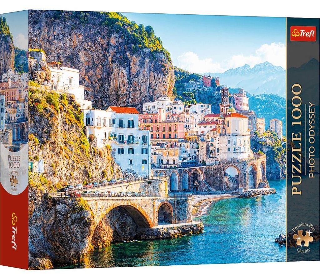 Puzzle - 1000 - Photo Odyssey: Amalfi, Kampania, Wł ochy - Trefl 12138