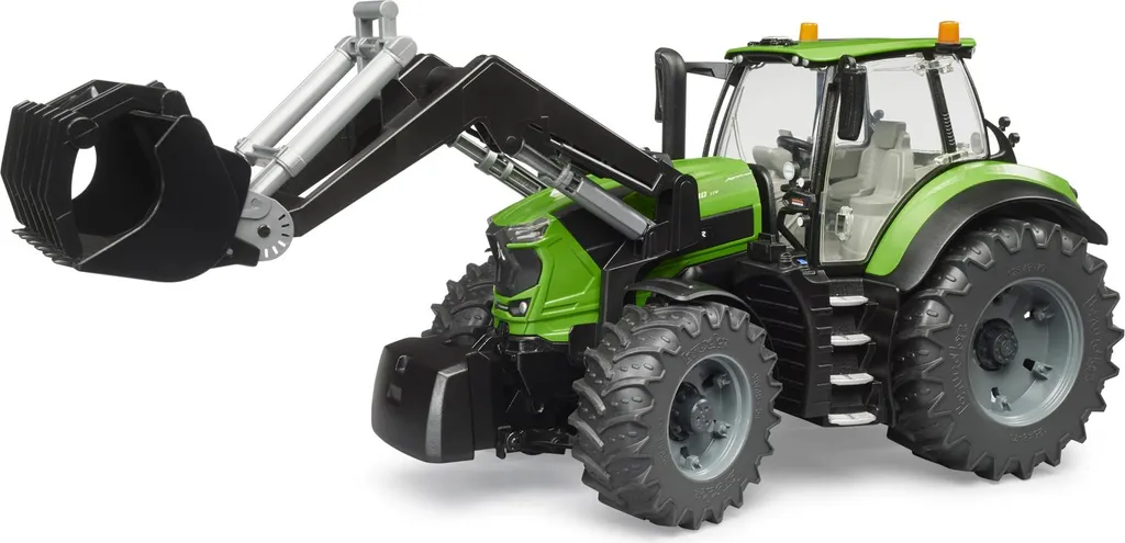 Tracteur Jouet Deutz 8280 TTV Bruder avec Chargeur Avant Amovible