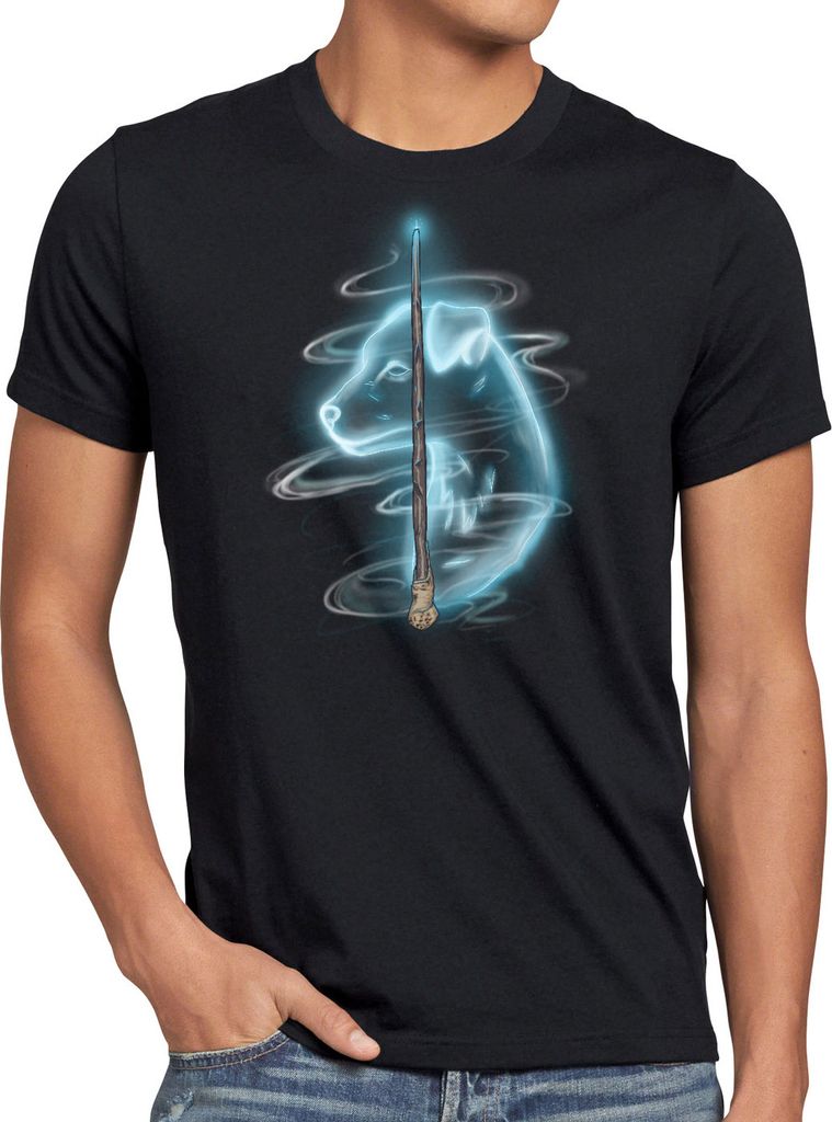 BaumwolleCloud Patronus Ron Herren T-Shirt potter schule zauberei magic harry