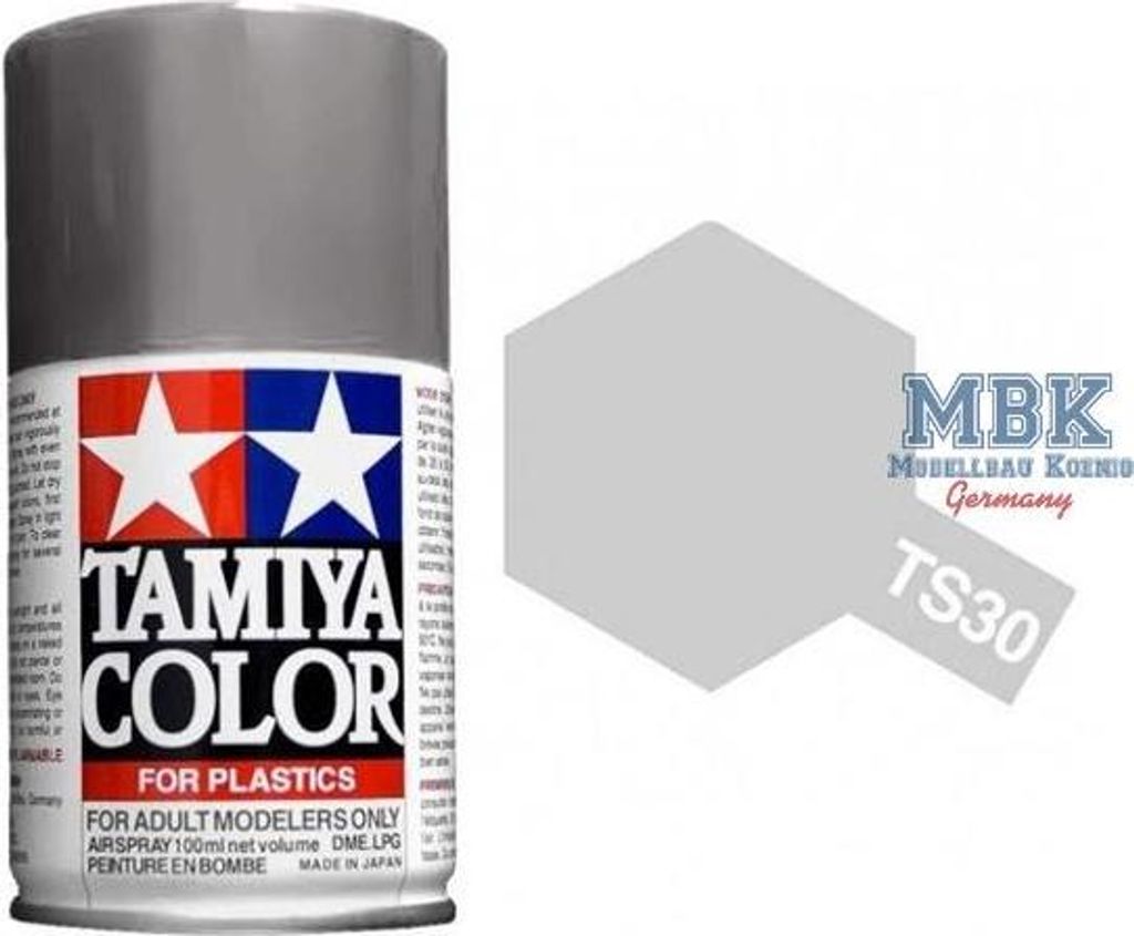Tamiya 85030 - Acryl Spray Farbe -  - Ts-30 Metallic Silber Produktbild 