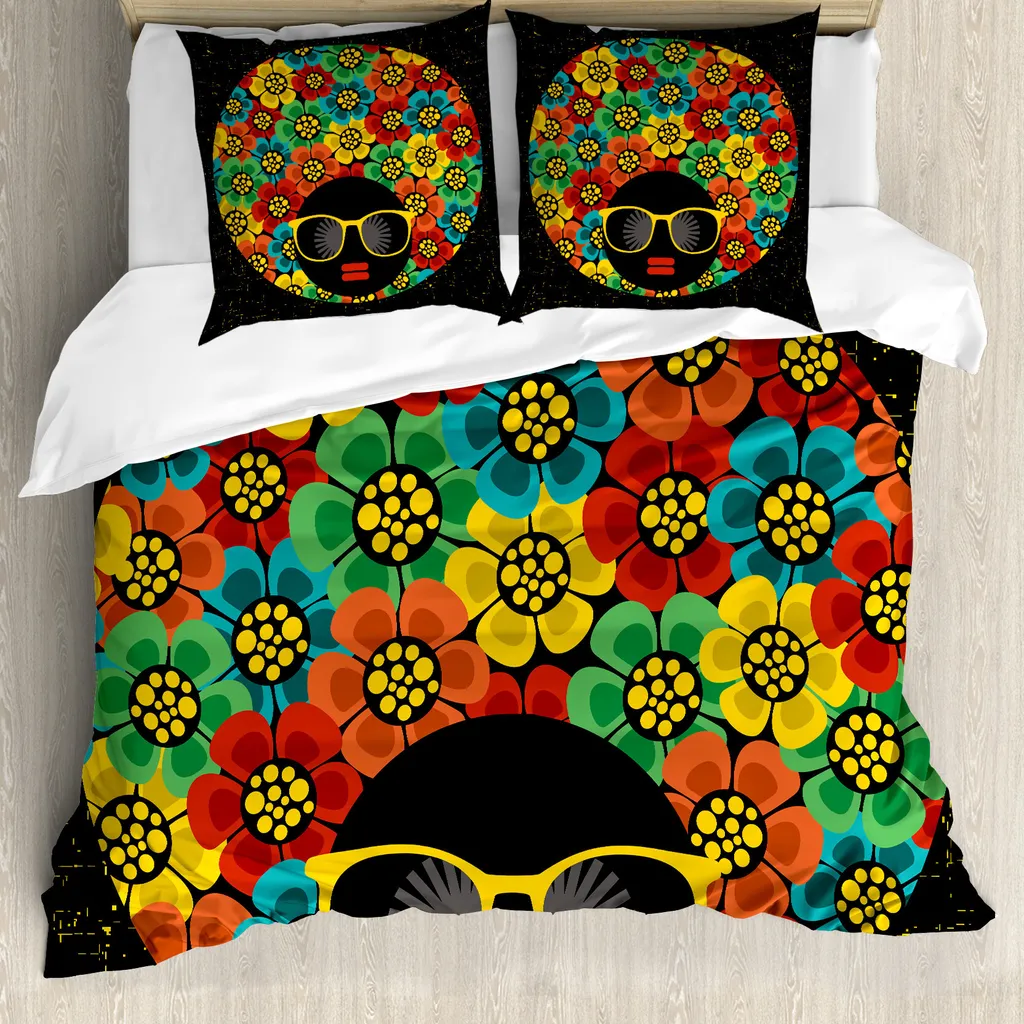 Arreda con i Fiori: Set Letto ABAKUHAUS 70s Party Multicolore