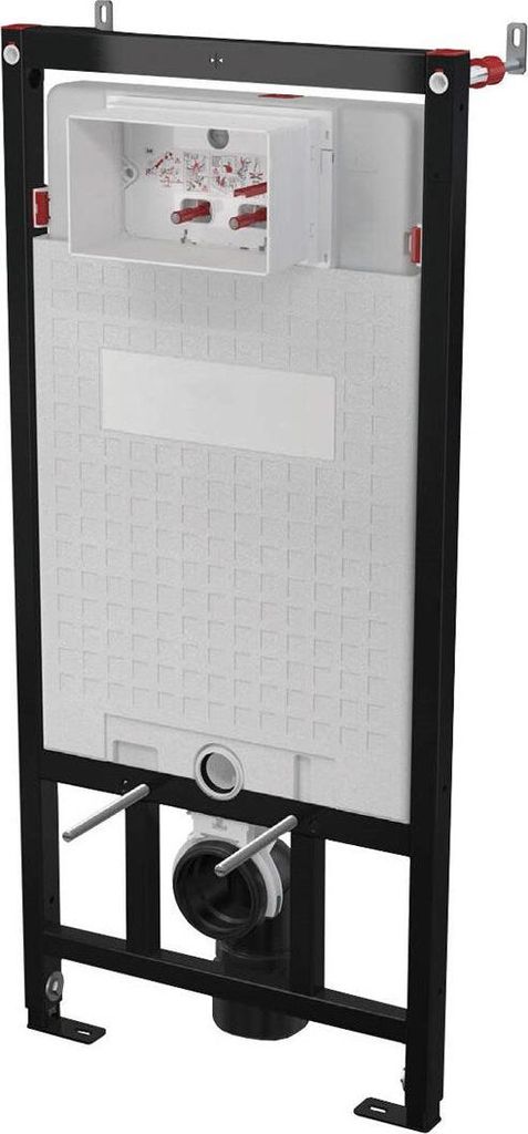 Concealed frame for wall-hung toilets