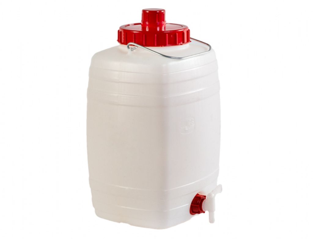 DeTec Tonneau Fermentation 20L - Alimentaire Avec Robinet