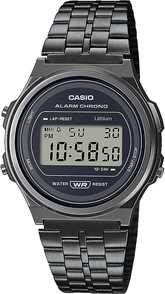 Casio A171WEGG-1AEF VINTAGE ROUND Orologio Unisex Acciaio Immagine del prodotto 