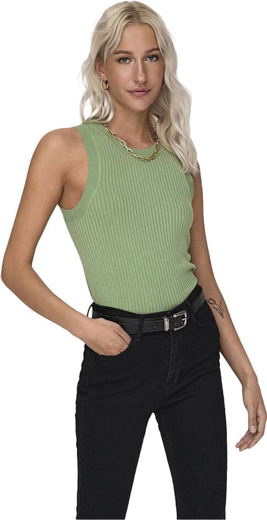 Jdy Aya ärmelloses T-shirt Grün XS Frau Grün XS