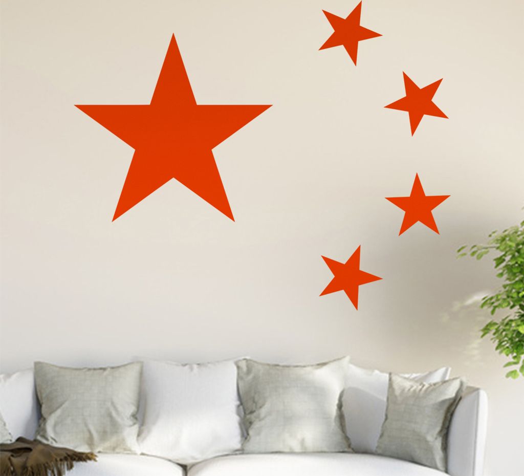 China Wandtattoo in 6 Größen - Wandaufkleber Wall Sticker - Dekoration, Küche, Wohnzimmer, Schlafzimmer, Badezimmer
