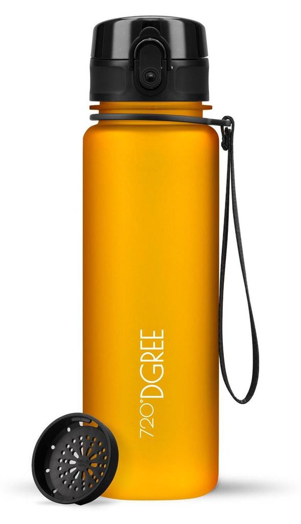 Gourde 720°DGREE uberBottle softTouch avec filtre, jaune Image du produit 