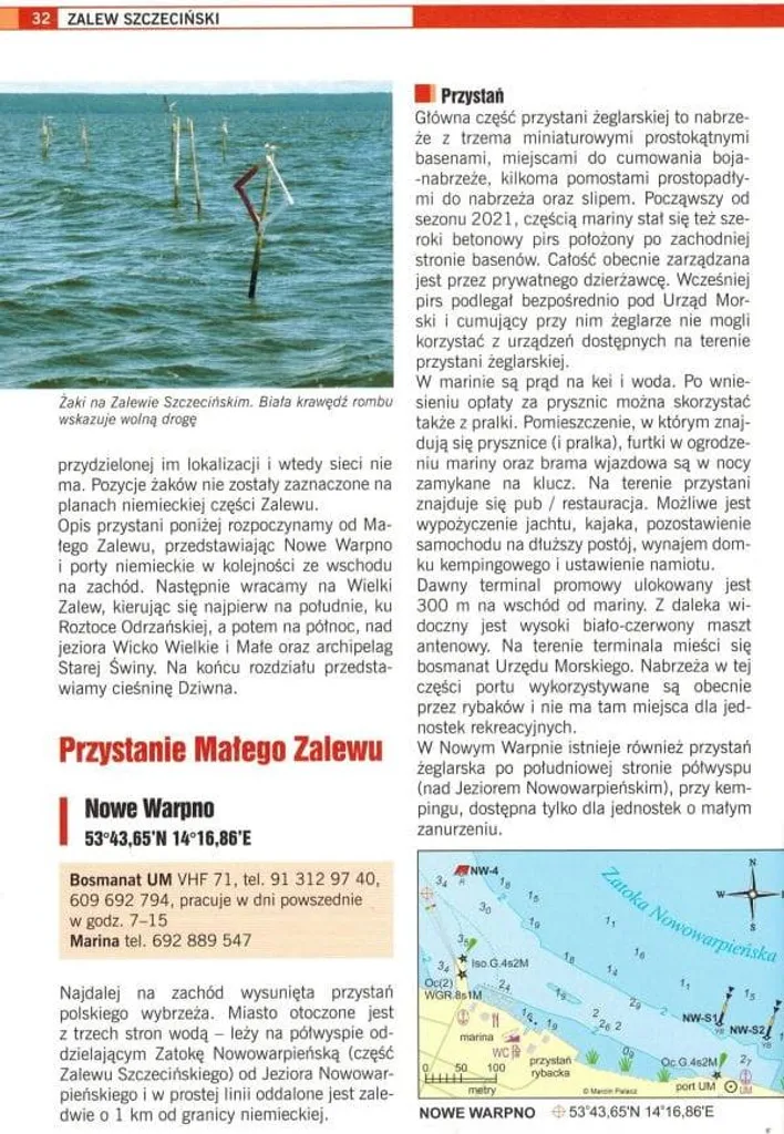 Guide de navigation Polnische Ostseeküste avec plans de ports Mer - 6