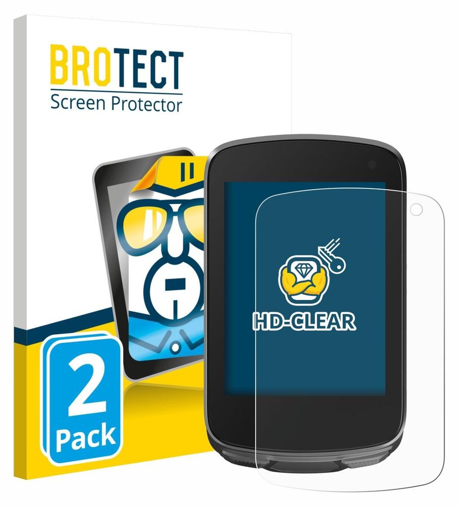 2x Für Geoid CC700 Pro 2.8" Schutzfolie BROTECT Displayschutz Display Schutz Folie Klar Transparent